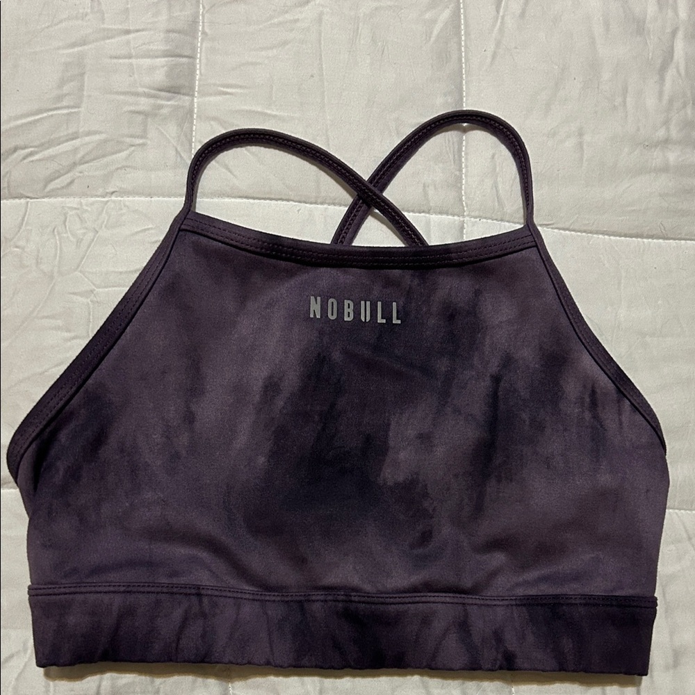 NOBULL Women's Dark Purple Sports Bra